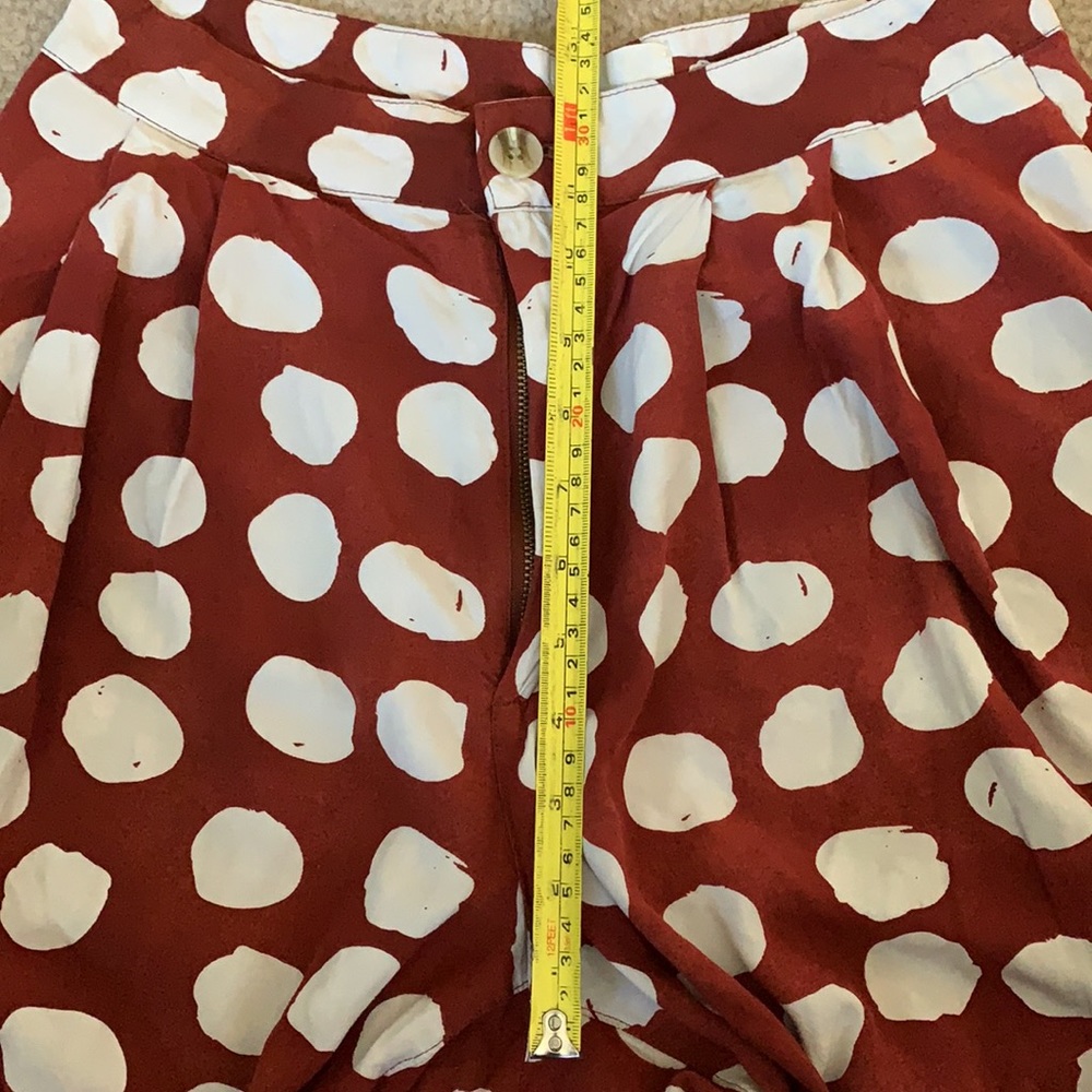 Urban outfitters Dara Pleated Trouser polka dot Pant - Picture 9 of 10
